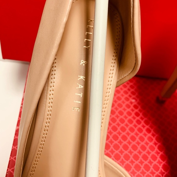 Womens Kelly & Katie Driella Natural Heels Size 10 - Picture 3 of 8